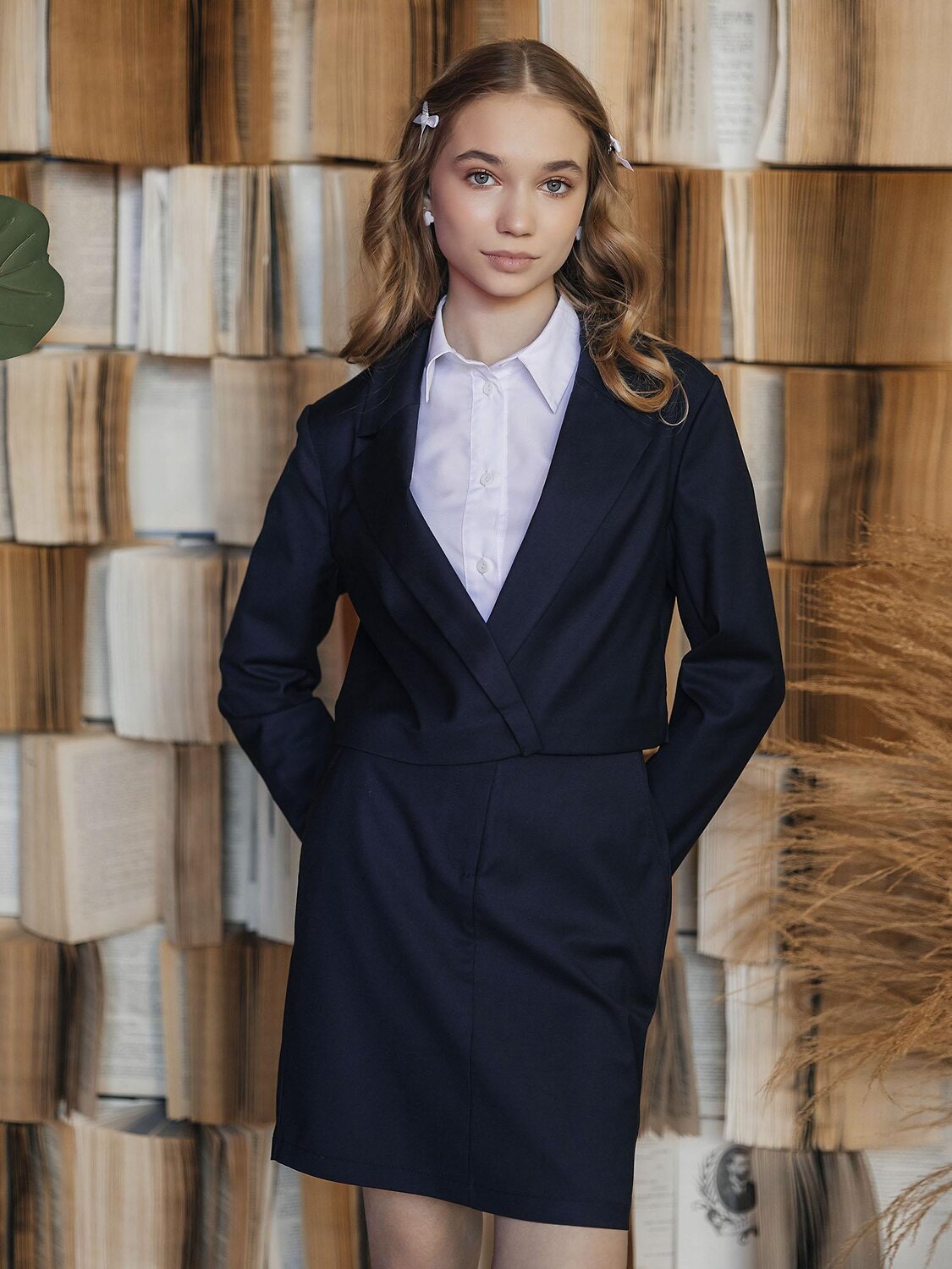 BATIK Жакет 592949 149 ш26 Т.синий