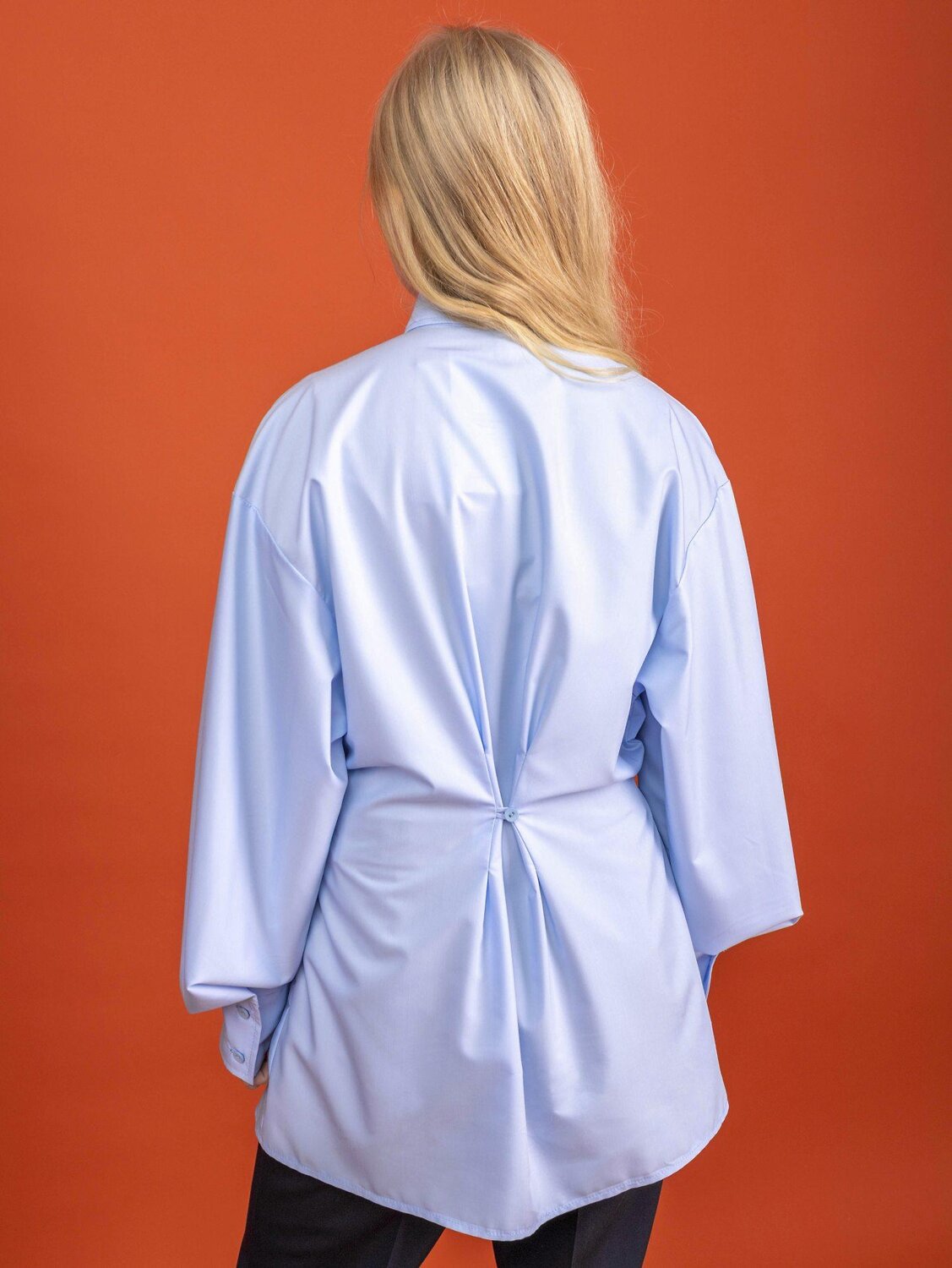 BATIK Рубашка 592953 137 ш26-2 голубой