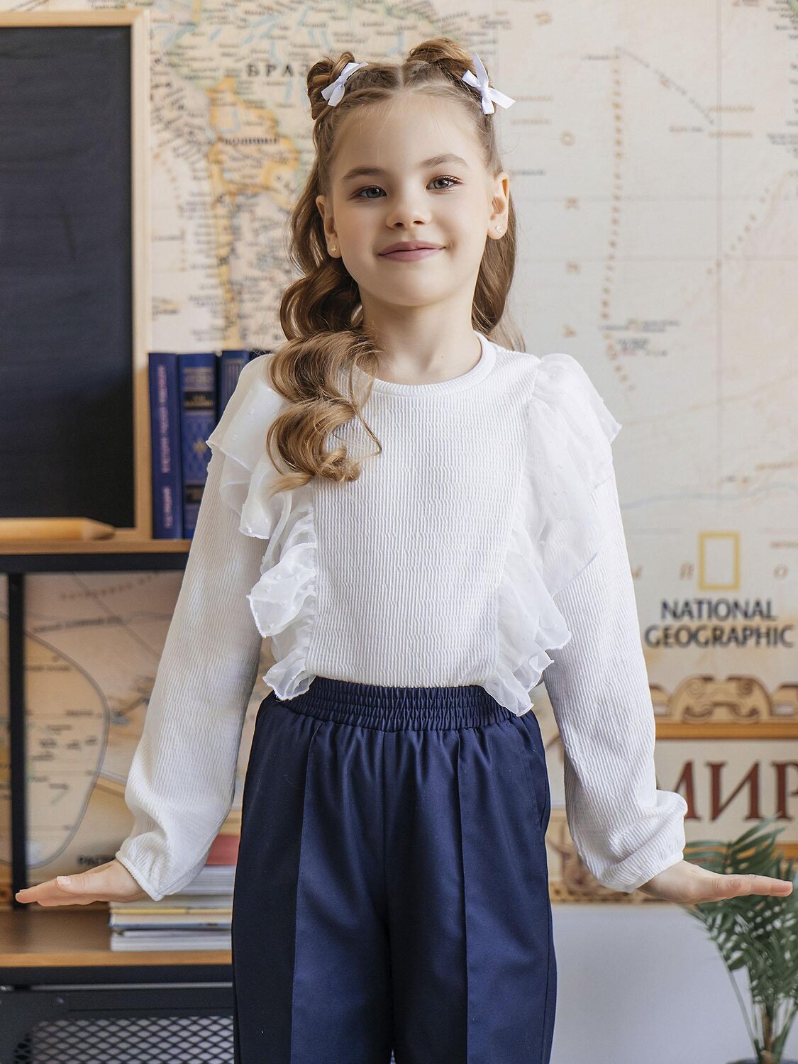 BATIK Блузка 592954 132 ш26 Белый