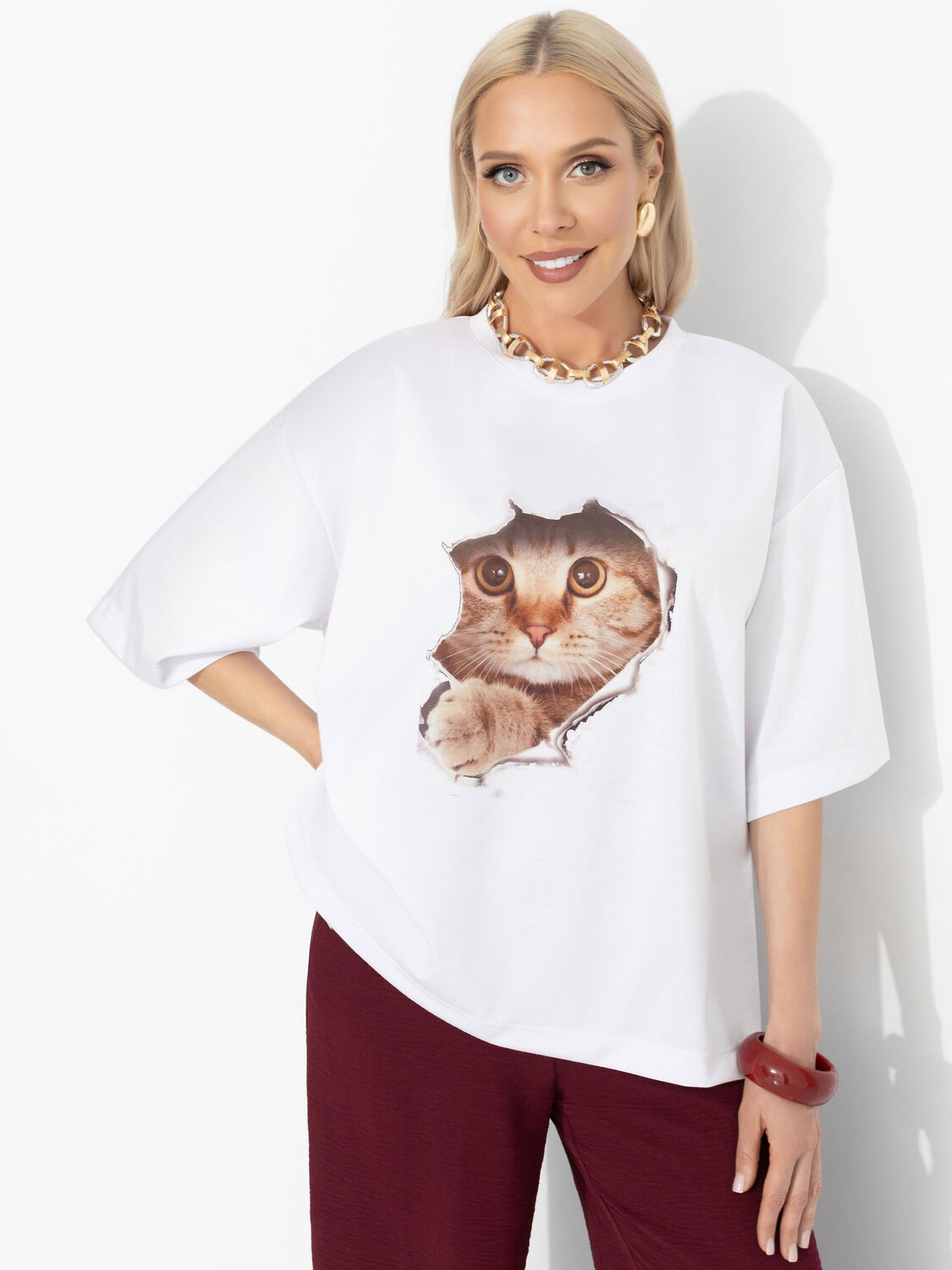 CHARUTTI Футболка 592965 12906 Белый