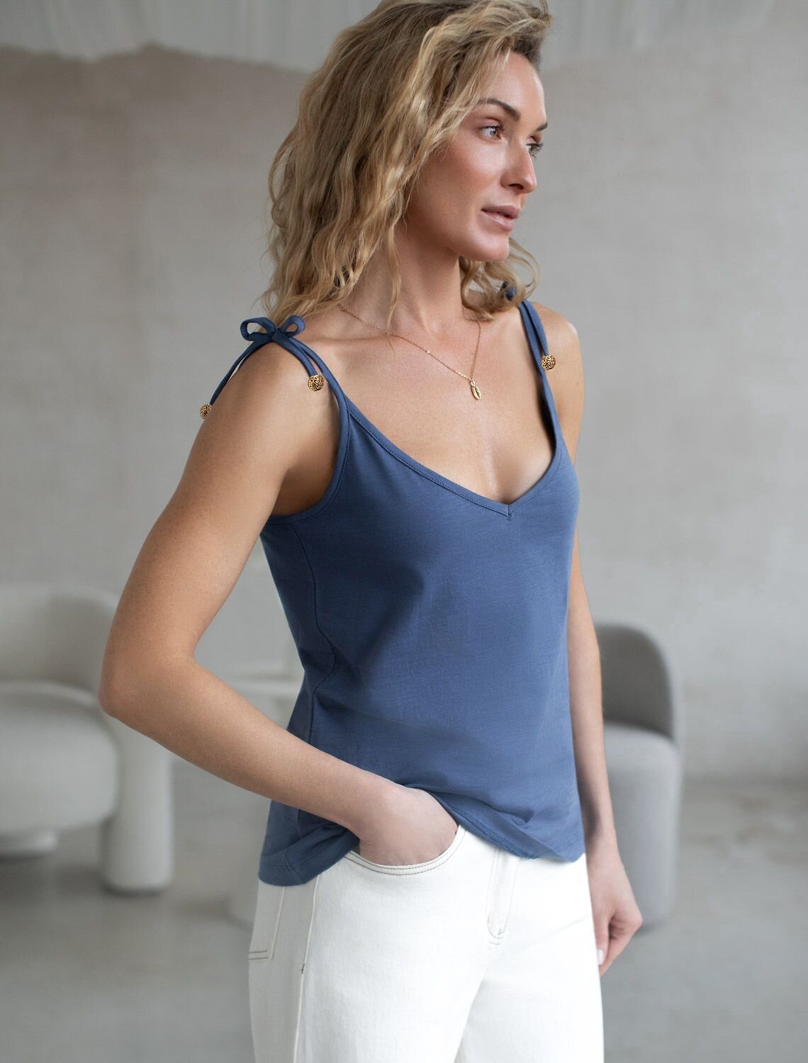 VILATTE Топ 592978 D43.235 св.синий