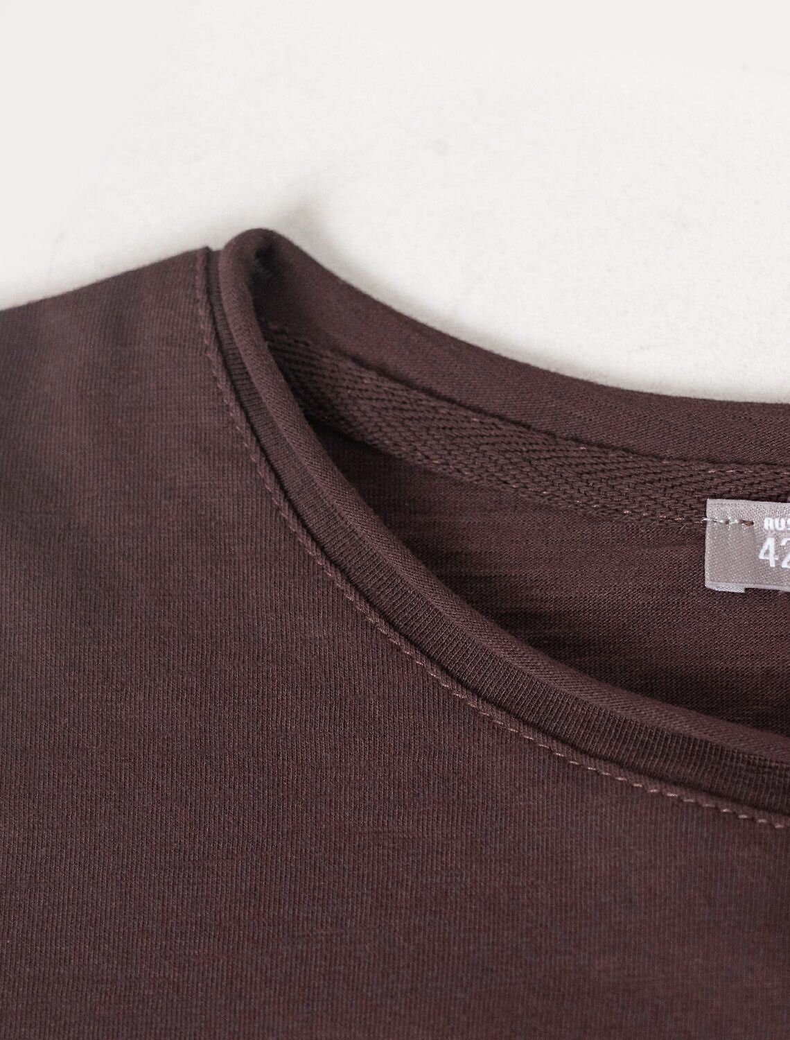 VILATTE Футболка 592999 D49.163 шоколад