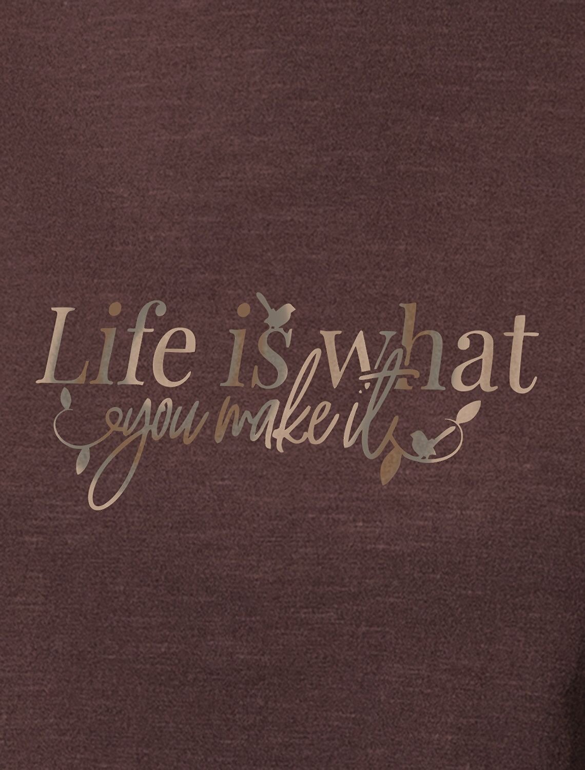 VILATTE Футболка 593000 D49.163 шоколад_life_is