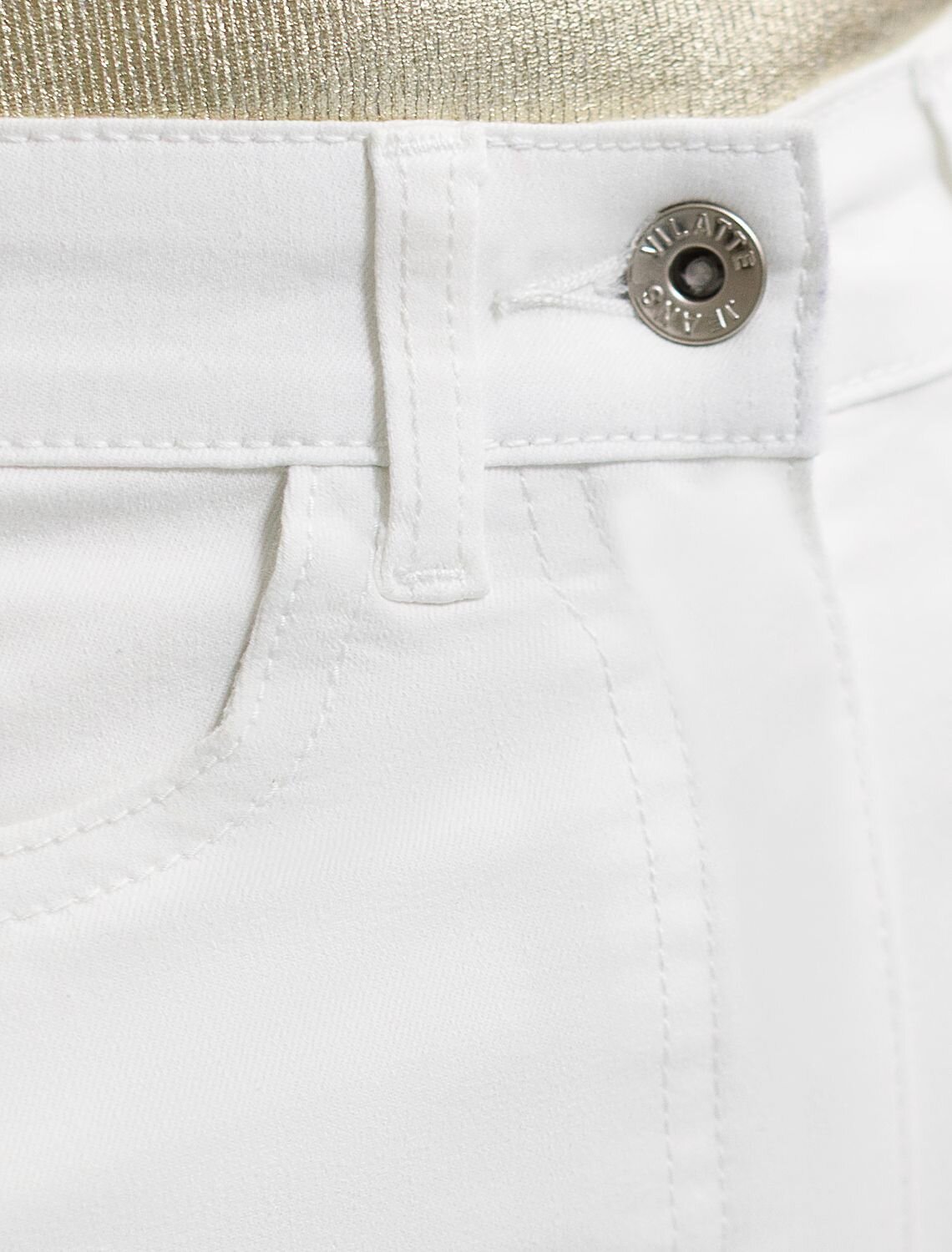 VILATTE Джинсы 593009 D54.317 белый