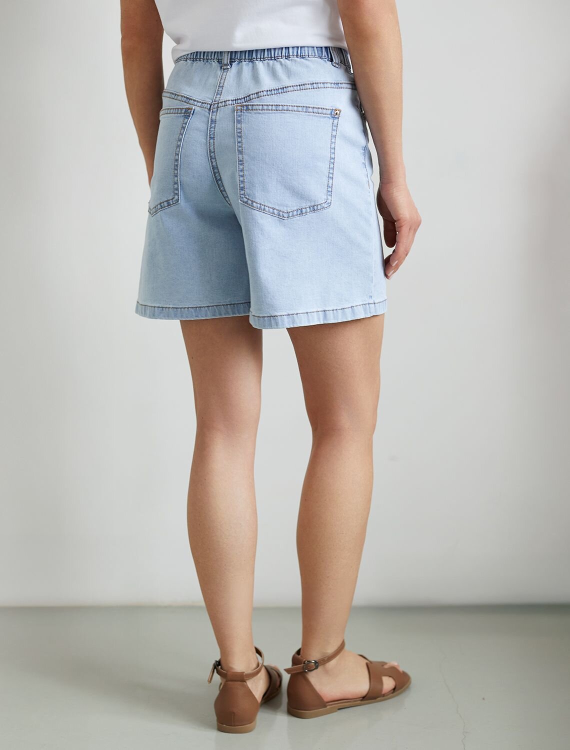 VILATTE Шорты 593019 D58.029 светло-голубой