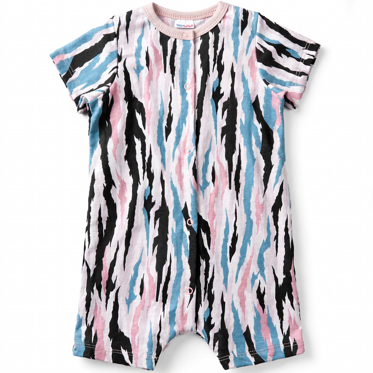 YOULALA Полукомбинезон 593026 1331100513 Розово-голубой