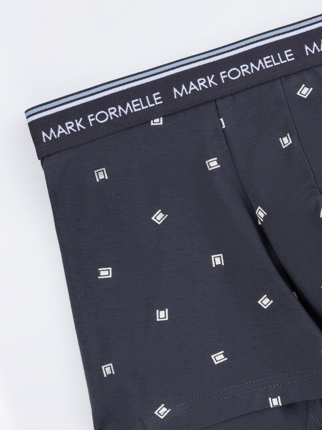 MARK FORMELLE Трусы 593441 411221 квадратный узор на графите
