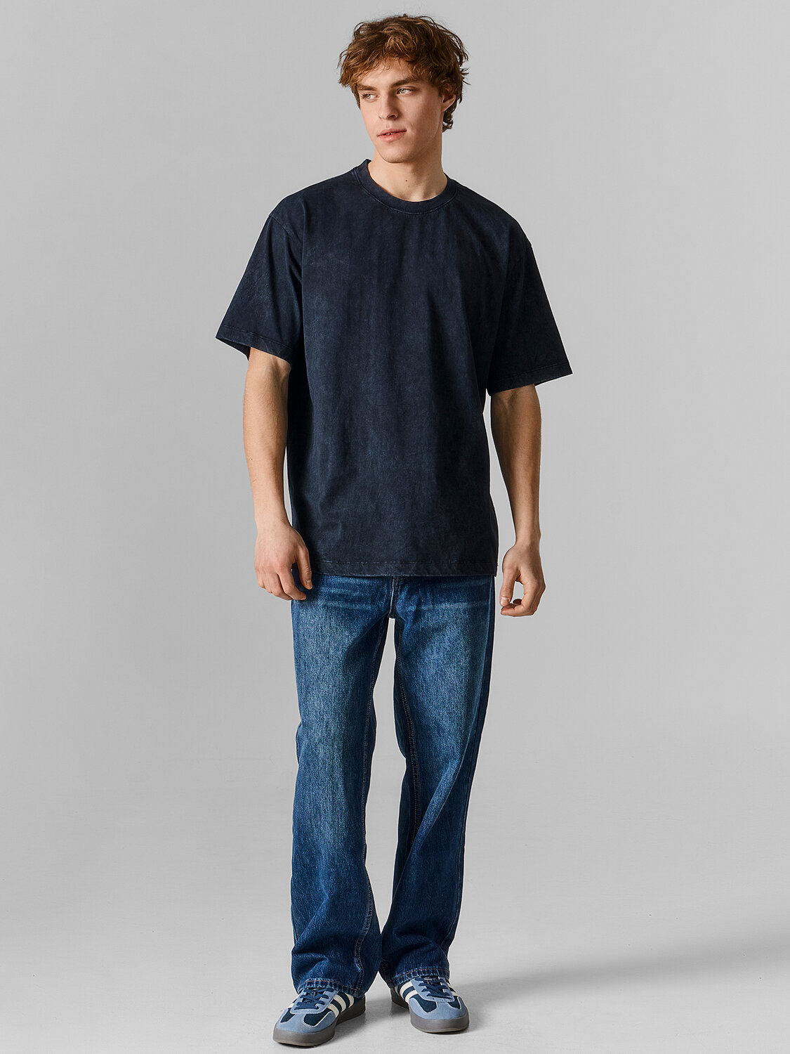 MARK FORMELLE Футболка 593485 111858 ACID WASH черный +печать