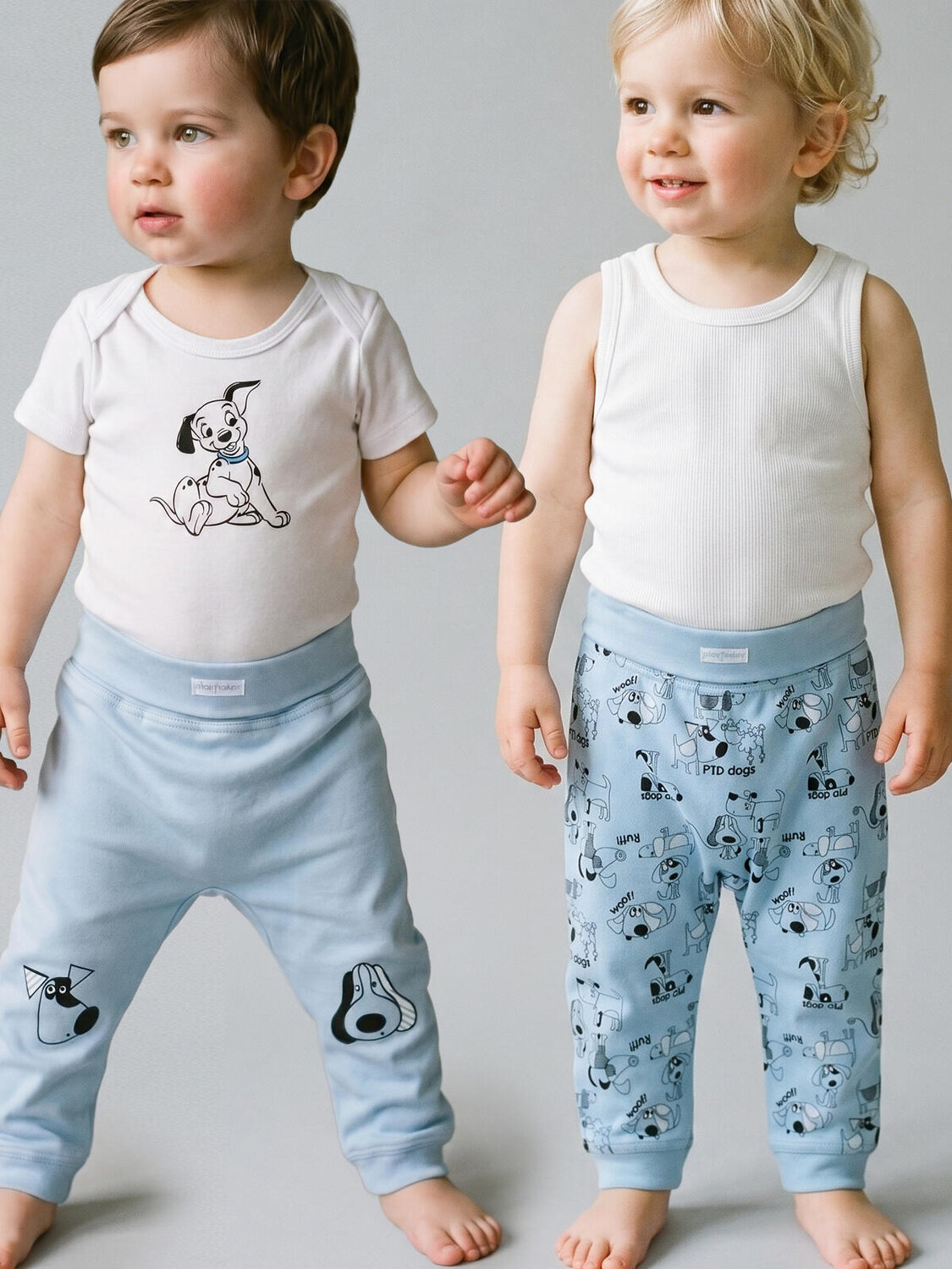 PLAYTODAY Ползунки 593901 12614026 light blue, white, black