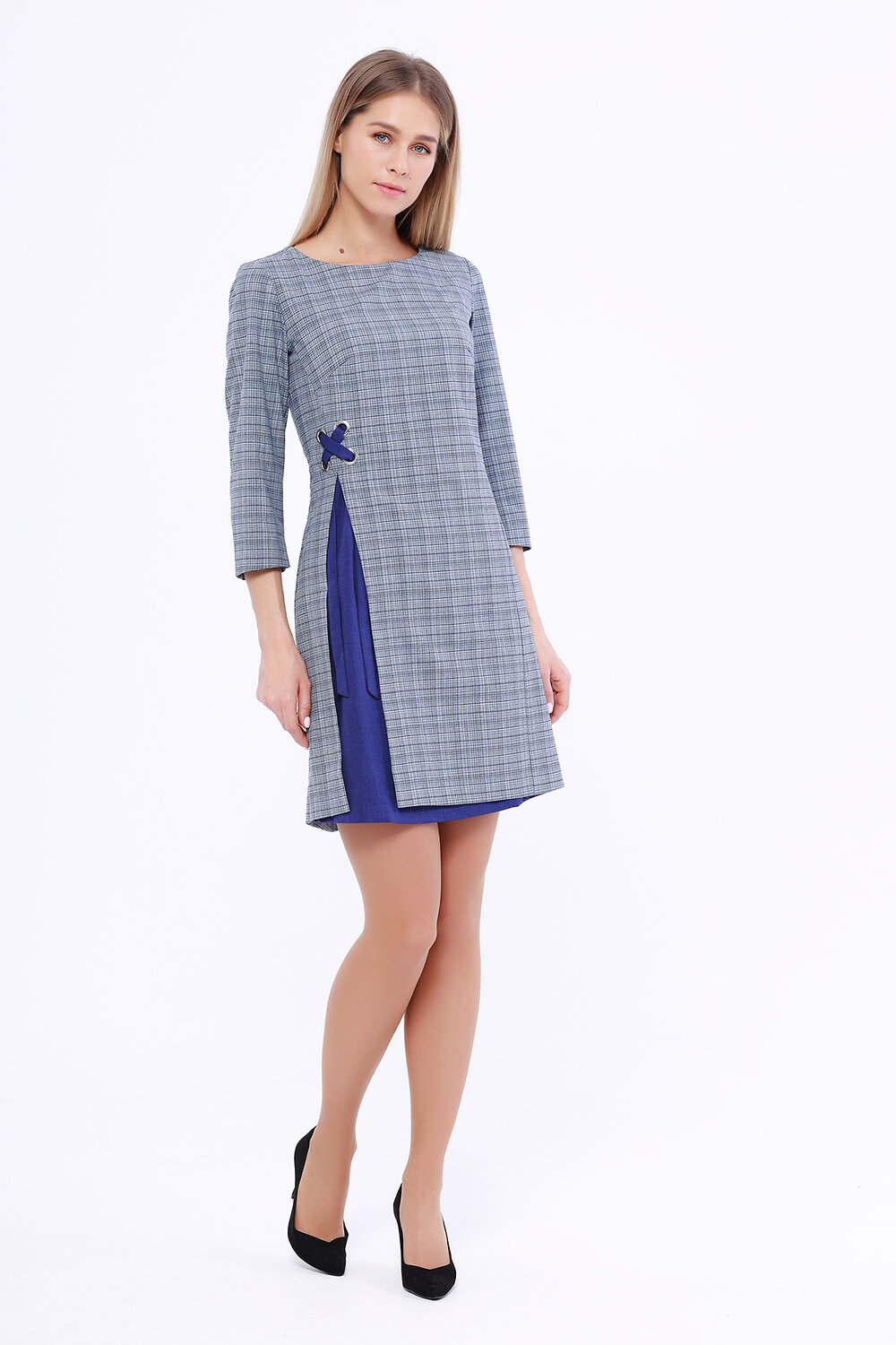 VISERDI Платье 94421 10072-сск 4401040 Синий