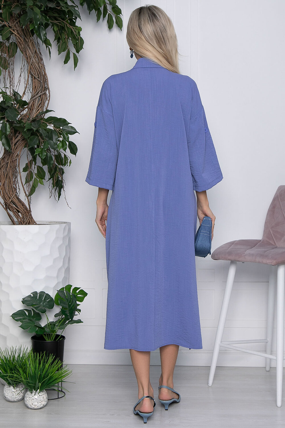 LT Collection Платье 593965 П15685-5М Синий