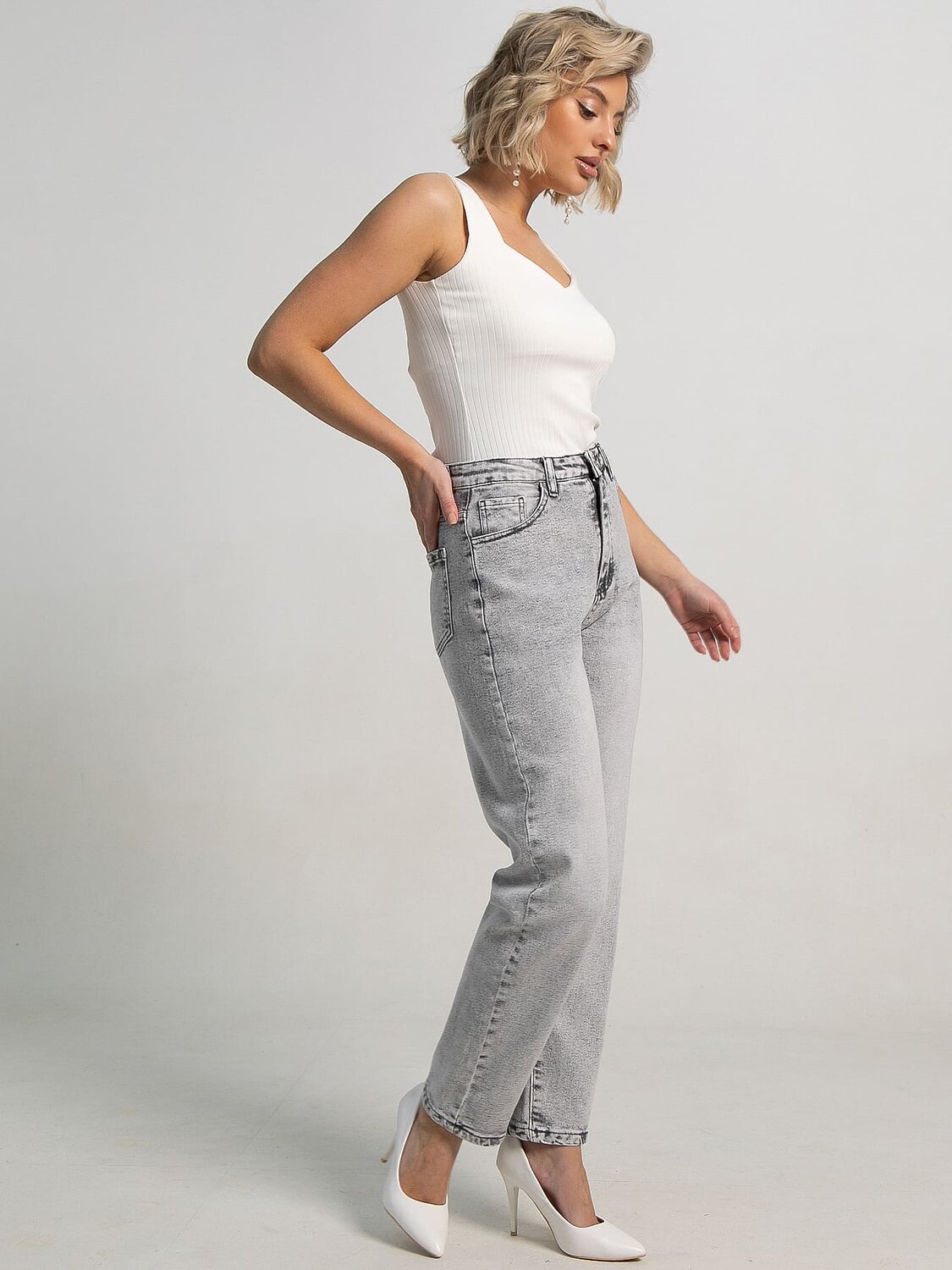 LT Collection Джинсы 593977 Б15673-4М Серый