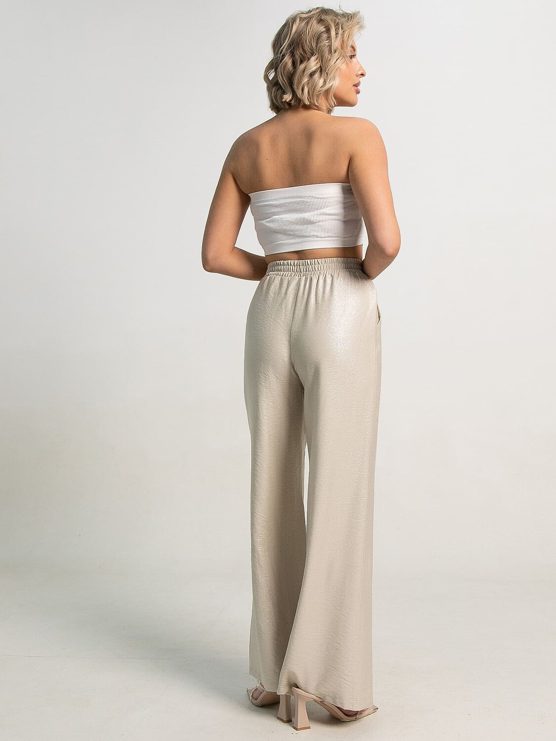 LT Collection Брюки 593978 Б15678-5М Бежевый