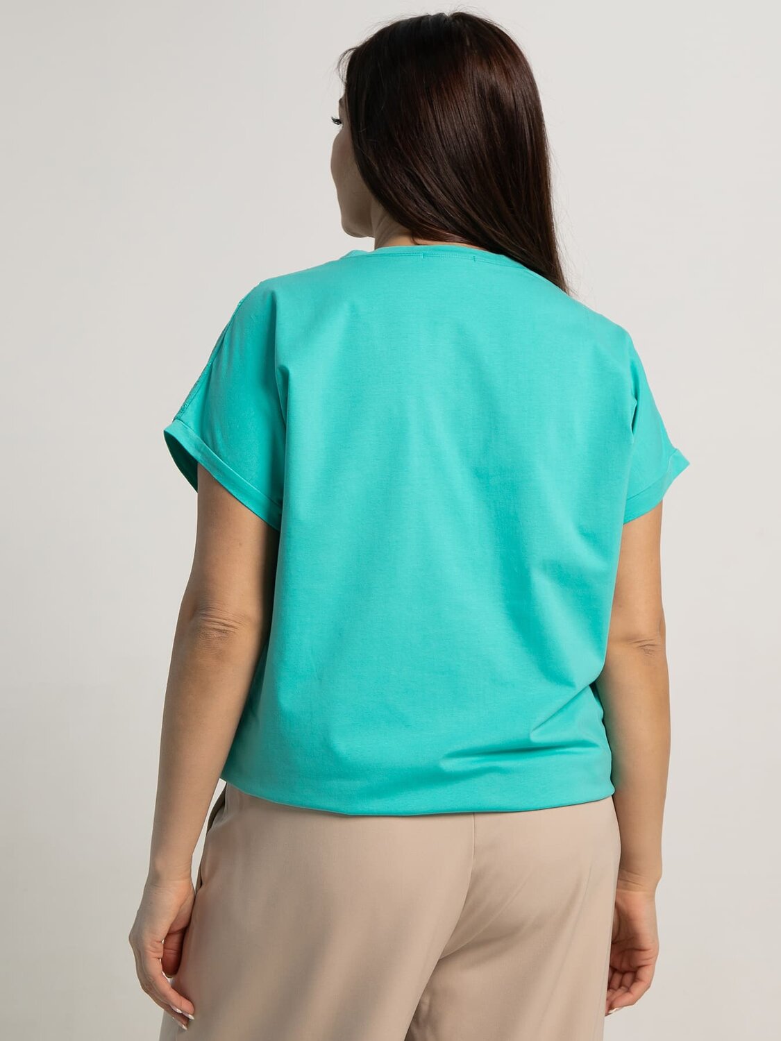 LT Collection Блуза 593990 Б15709-20М Зеленый