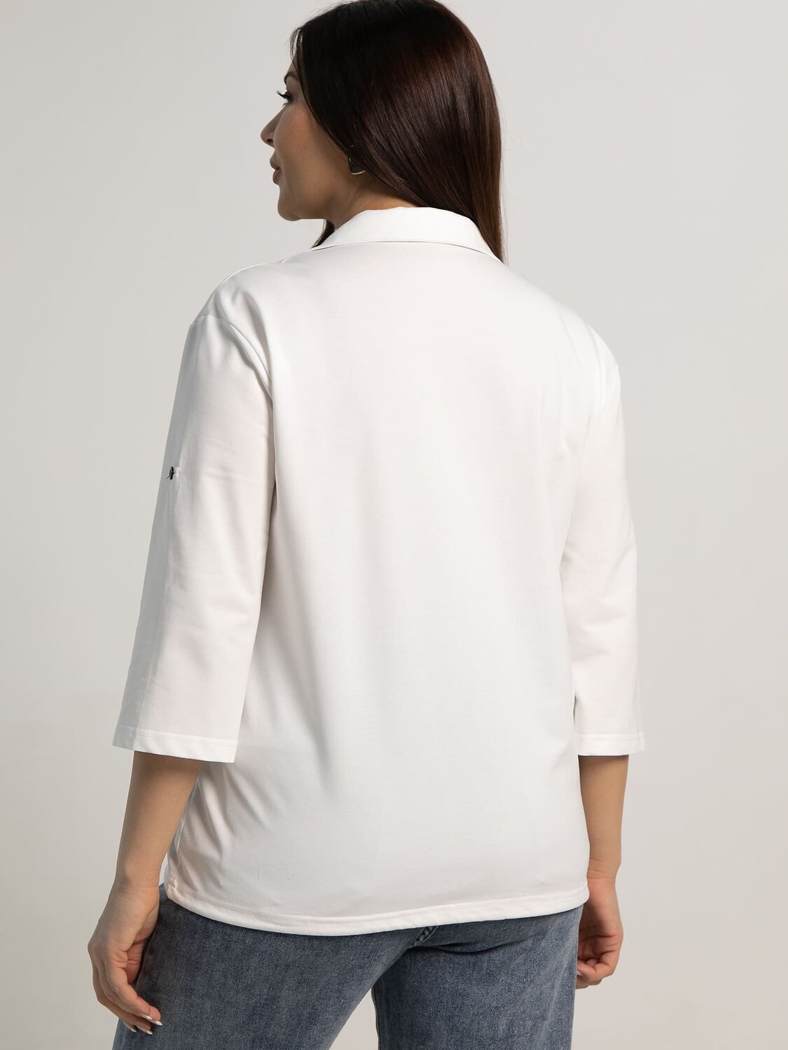 LT Collection Блуза 593994 Б15712-18М Белый