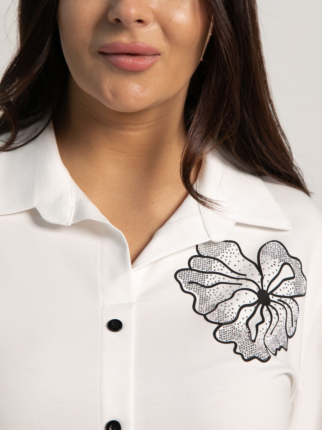 LT Collection Блуза 593994 Б15712-18М Белый