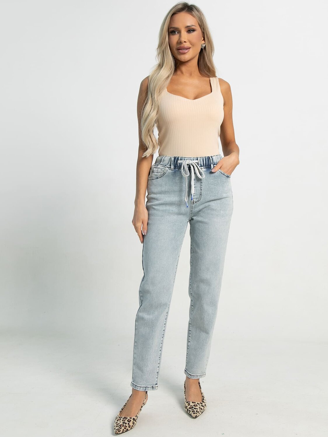 LT Collection Джинсы 593995 Б15714-4М Голубой