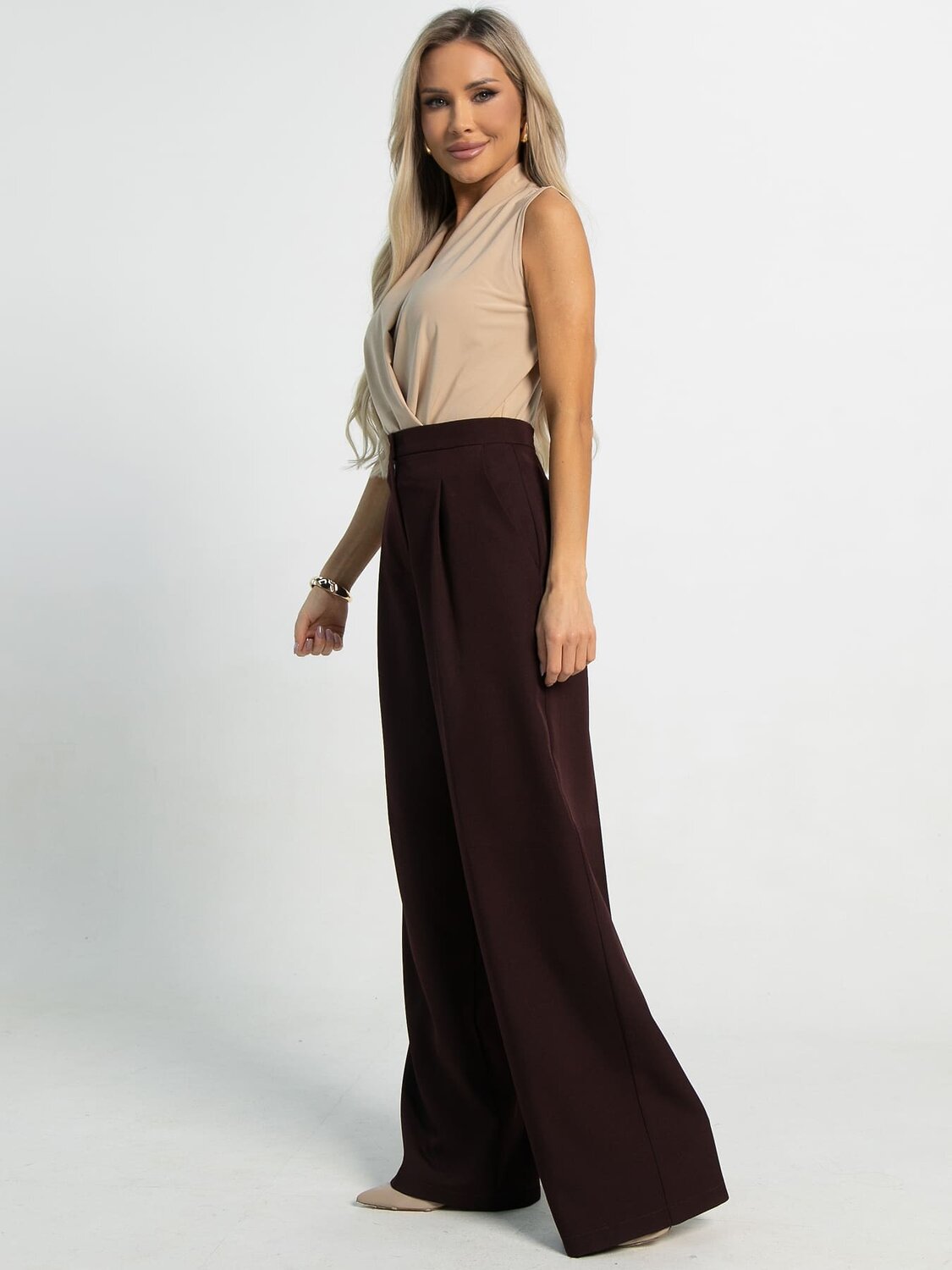 LT Collection Брюки 593998 Б15715-13М Коричневый