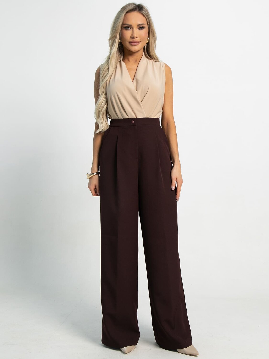 LT Collection Брюки 593998 Б15715-13М Коричневый