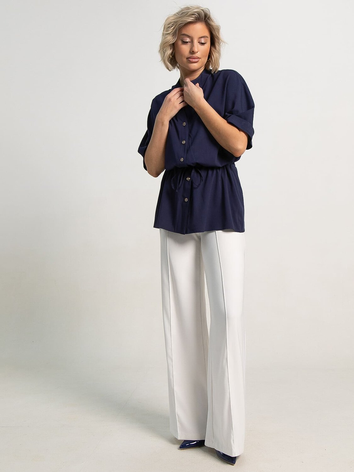 LT Collection Блуза 594001 Б15532-30М Синий