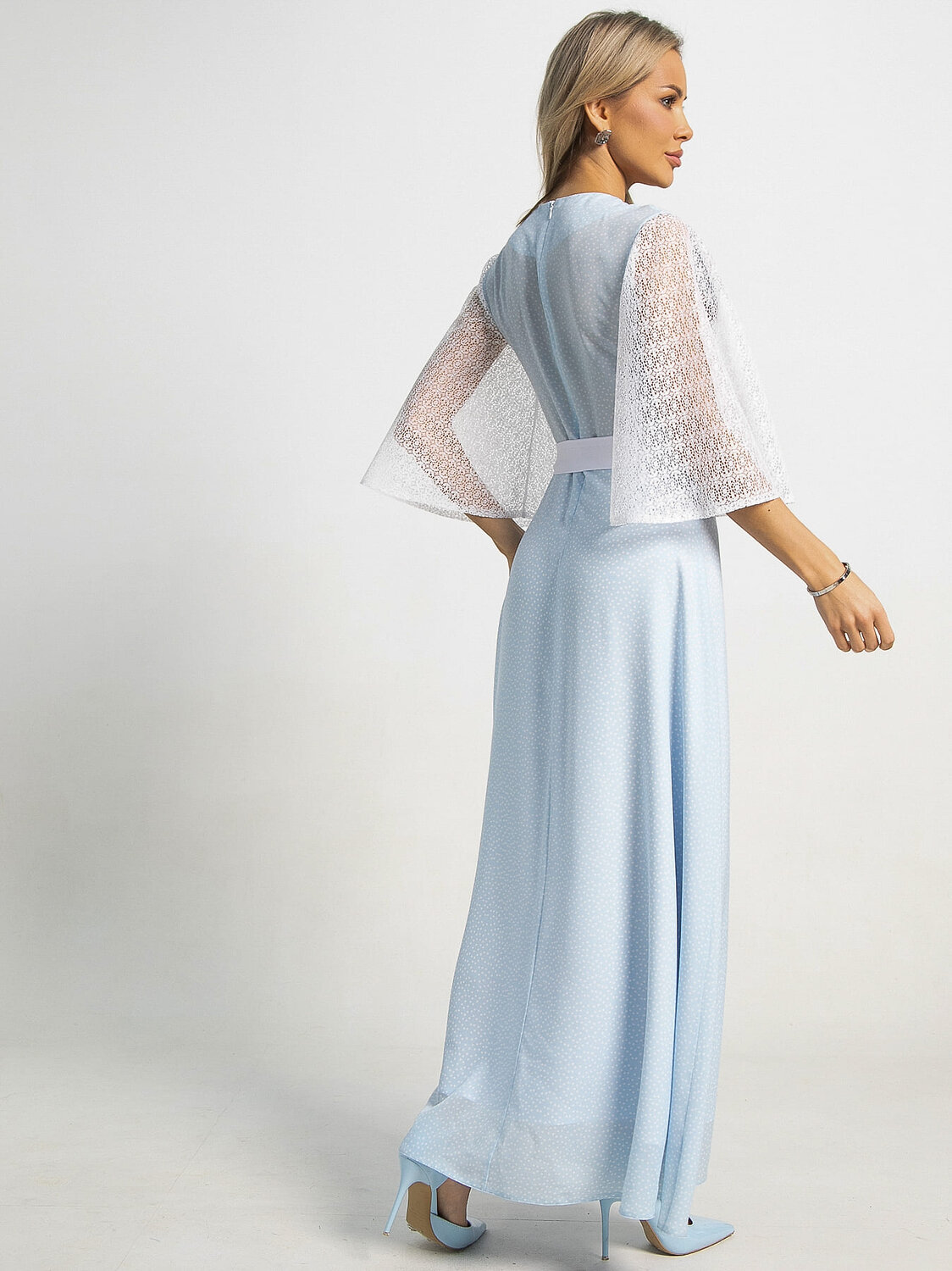 LT Collection Платье 594010 П15560-18М Голубой