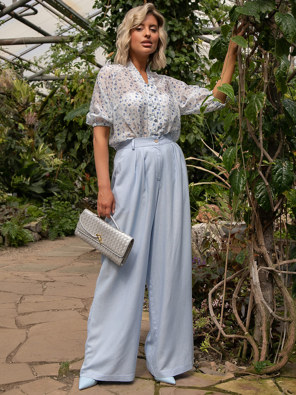 LT Collection Блуза 594012 Б15488-45М Белый