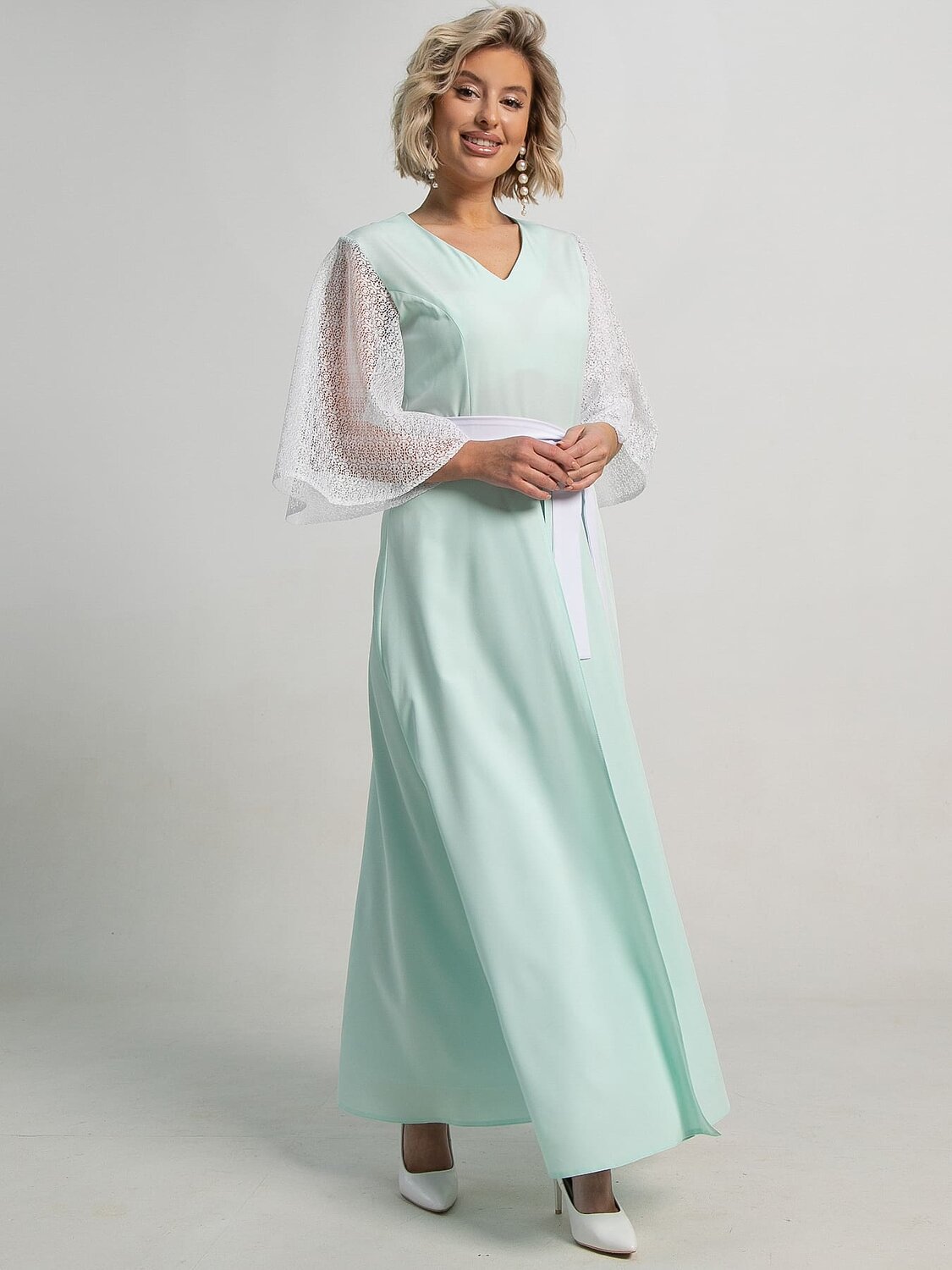LT Collection Платье 594013 П15561-18М Мятный