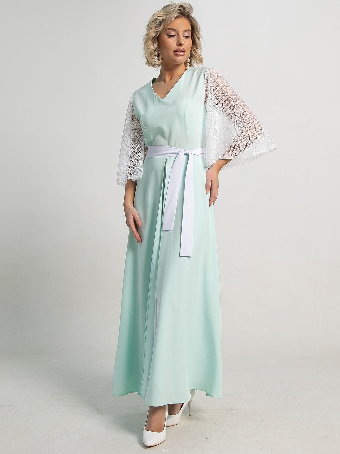 LT Collection Платье 594013 П15561-18М Мятный