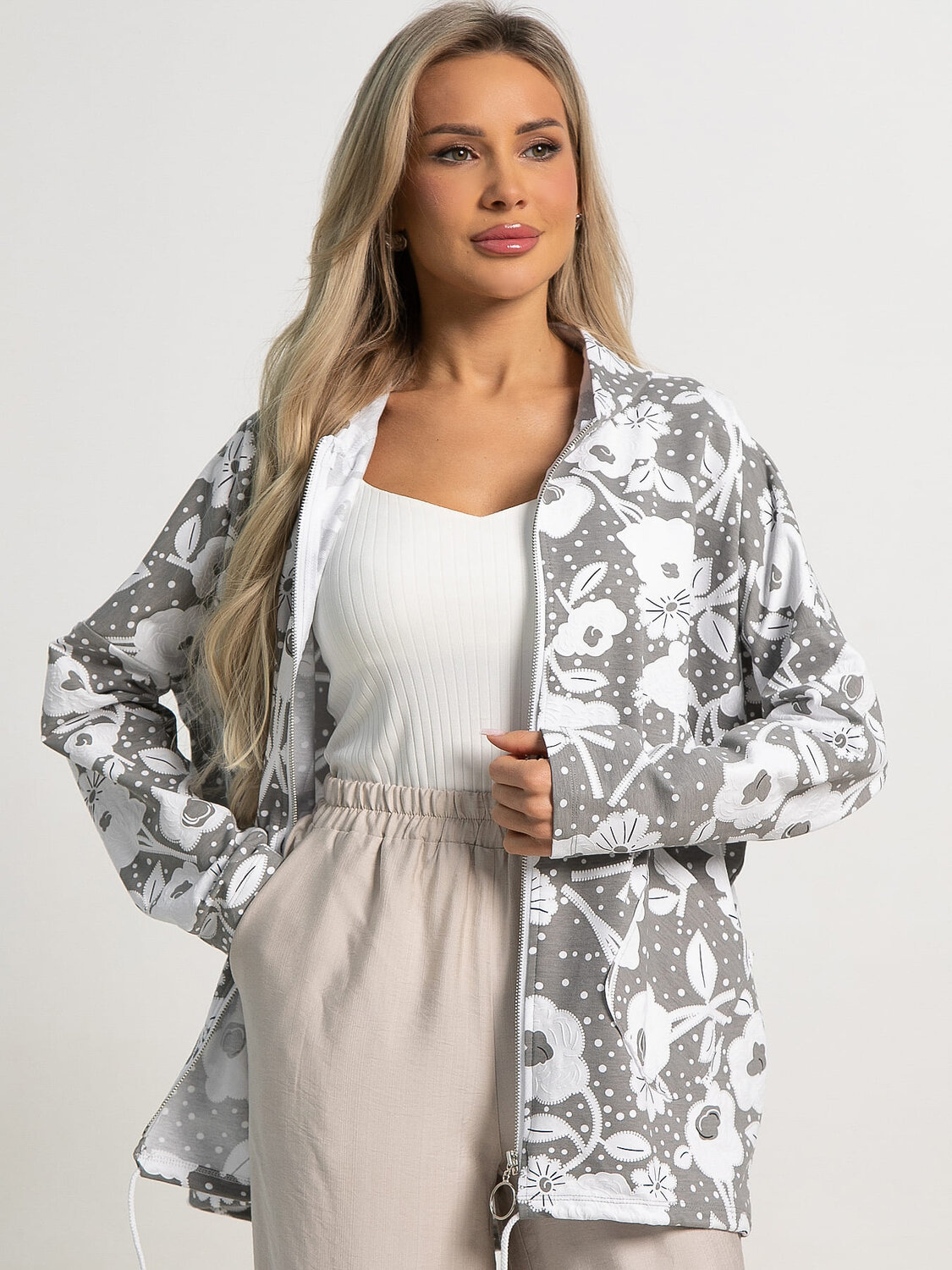 LT Collection Жакет 594020 Б15579-18М Серый