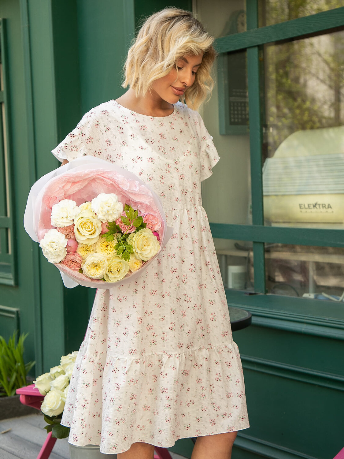 LT Collection Платье 594027 П15825-18М Белый