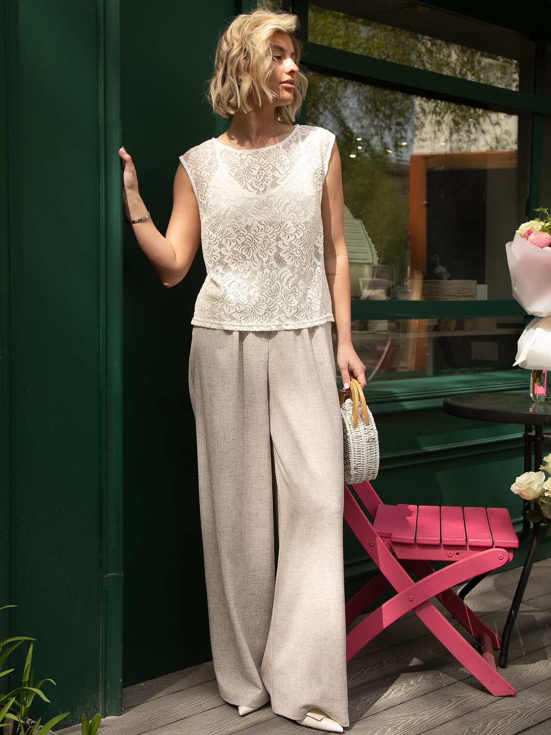 LT Collection Топ 594033 Б15851-10М Молочный