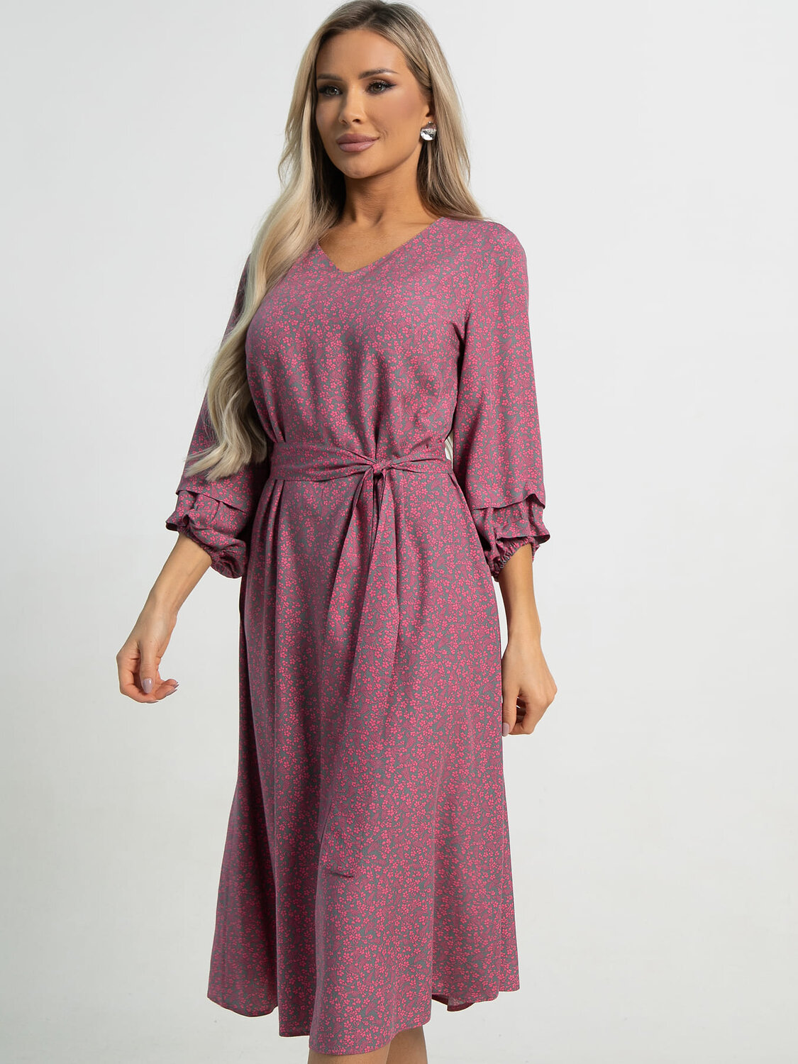 LT Collection Платье 594048 П15723-4М Серый