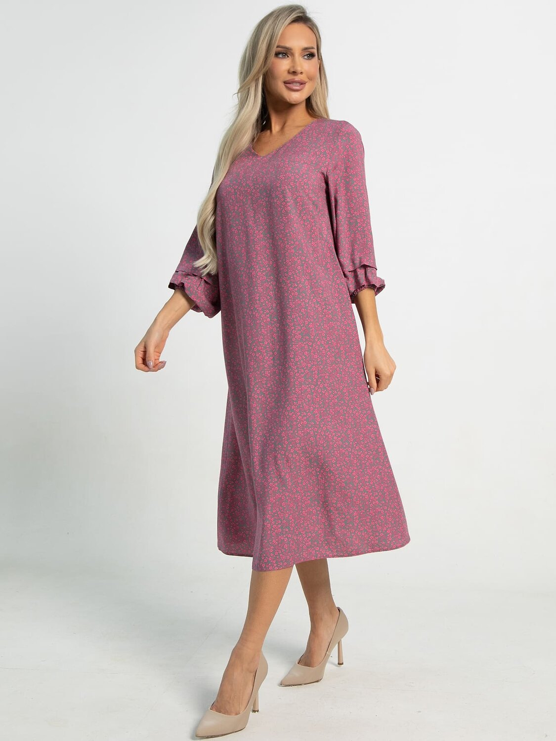 LT Collection Платье 594048 П15723-4М Серый