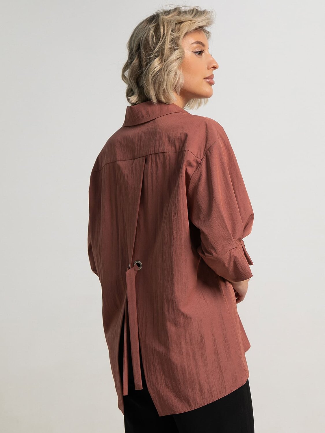 LT Collection Блуза 594052 Б15686-5М Терракот