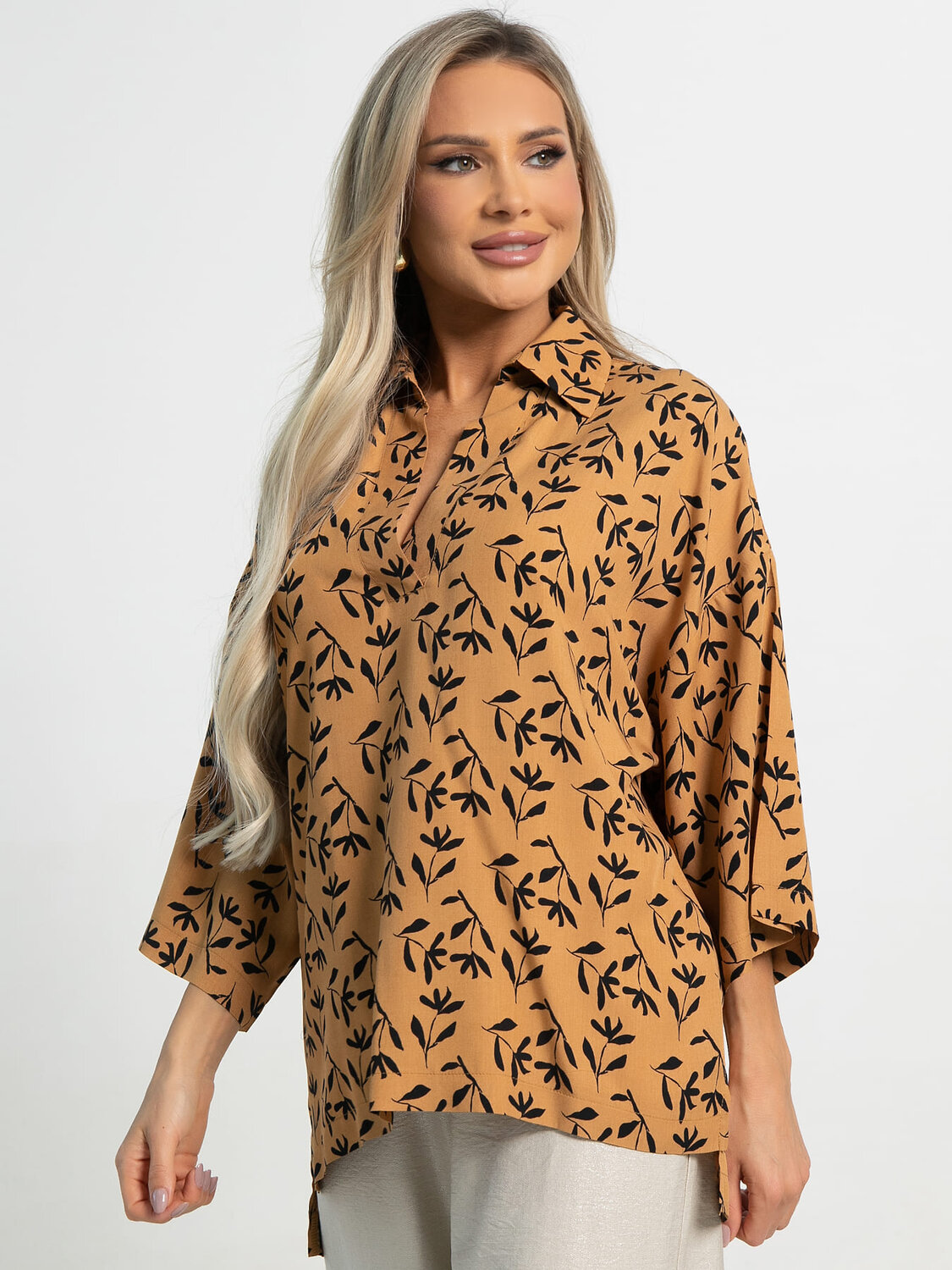 LT Collection Блуза 594057 Б15734-16М Терракот