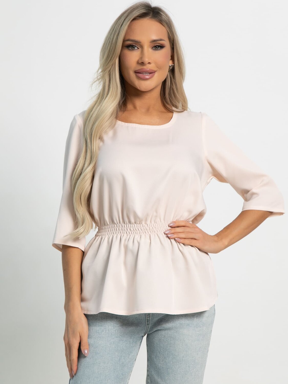 LT Collection Блуза 594059 Б15665-47М Бежевый