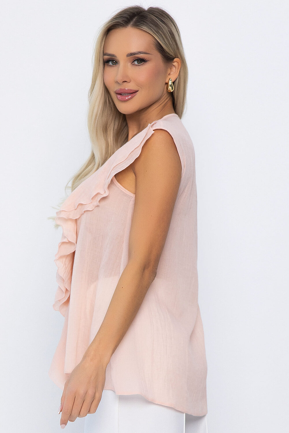 LT Collection Блуза 594073 Б15396-7М Розовый