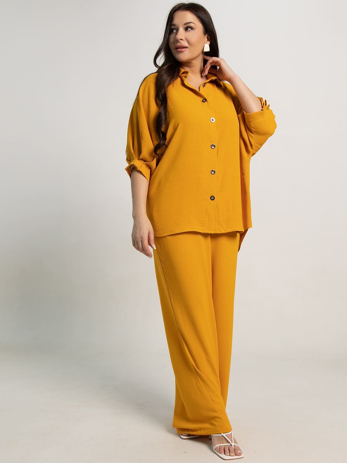 LT Collection Костюм 594084 К15590-27М Горчица