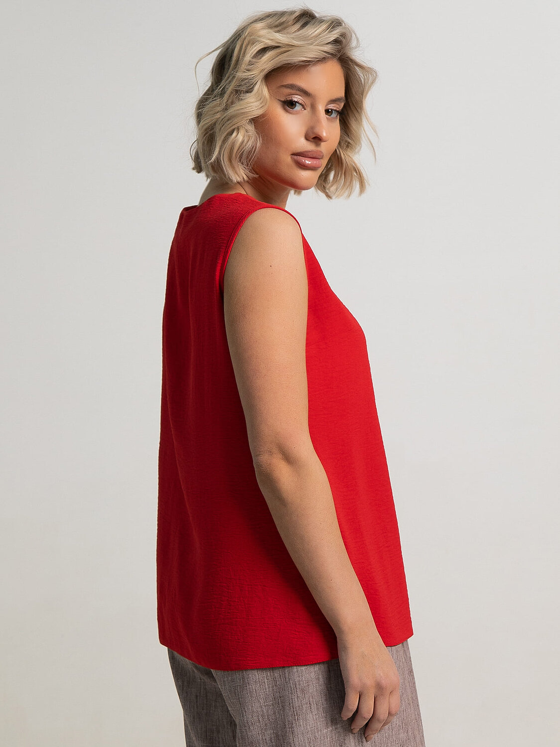 LT Collection Блуза 594087 Б15593-9М Красный