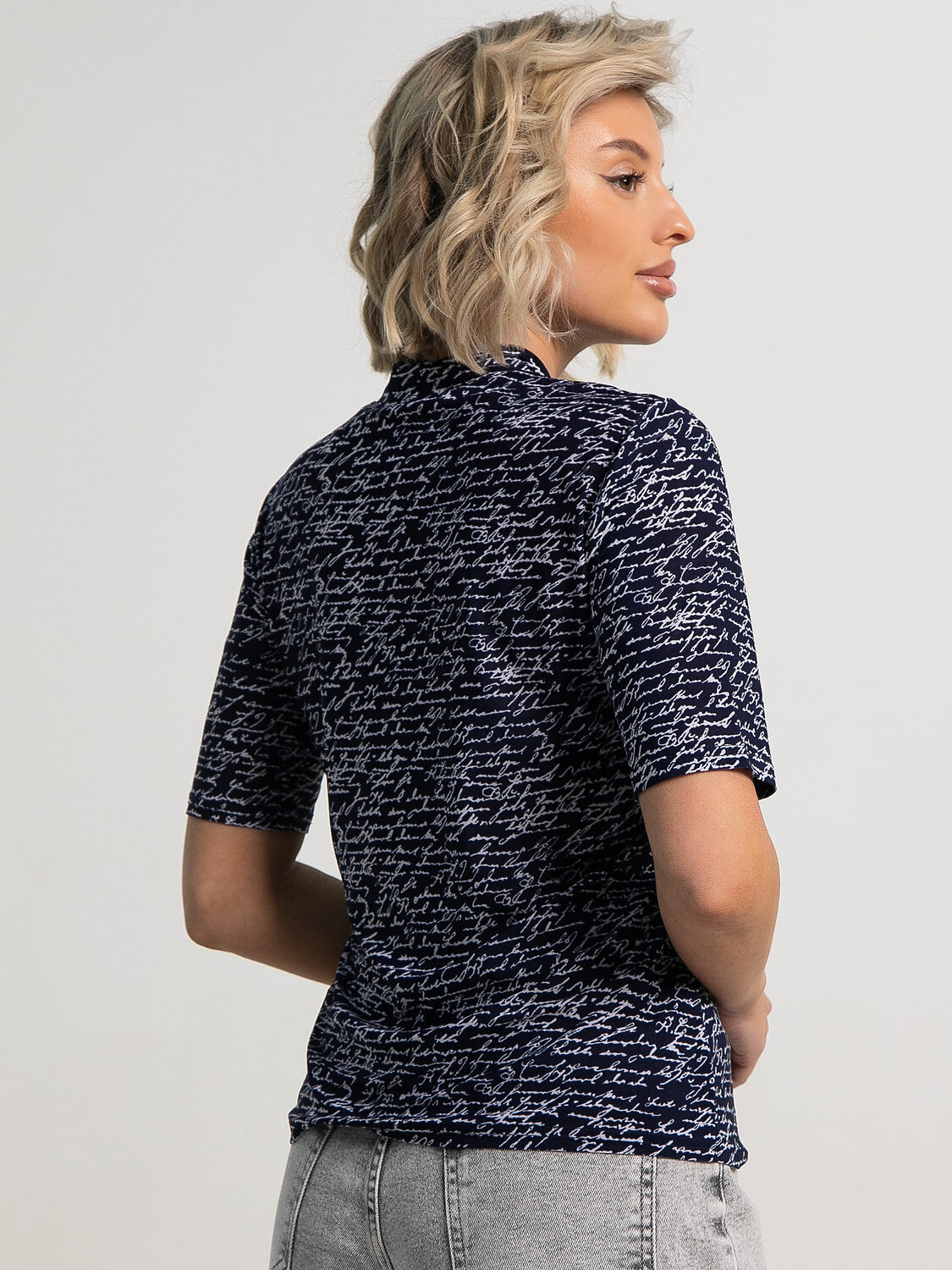 LT Collection Водолазка 594089 Б15596-50М Темно-синий