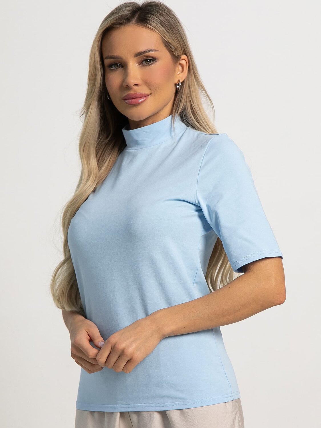 LT Collection Водолазка 594091 Б15599-50М Голубой