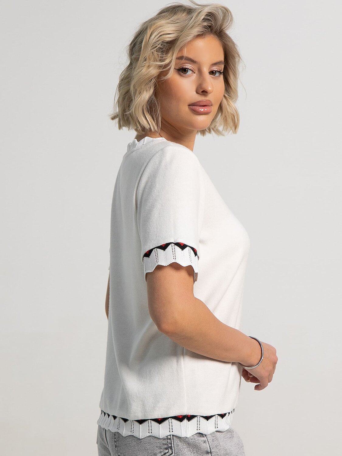 LT Collection Блуза 594102 Б15651-1М Белый