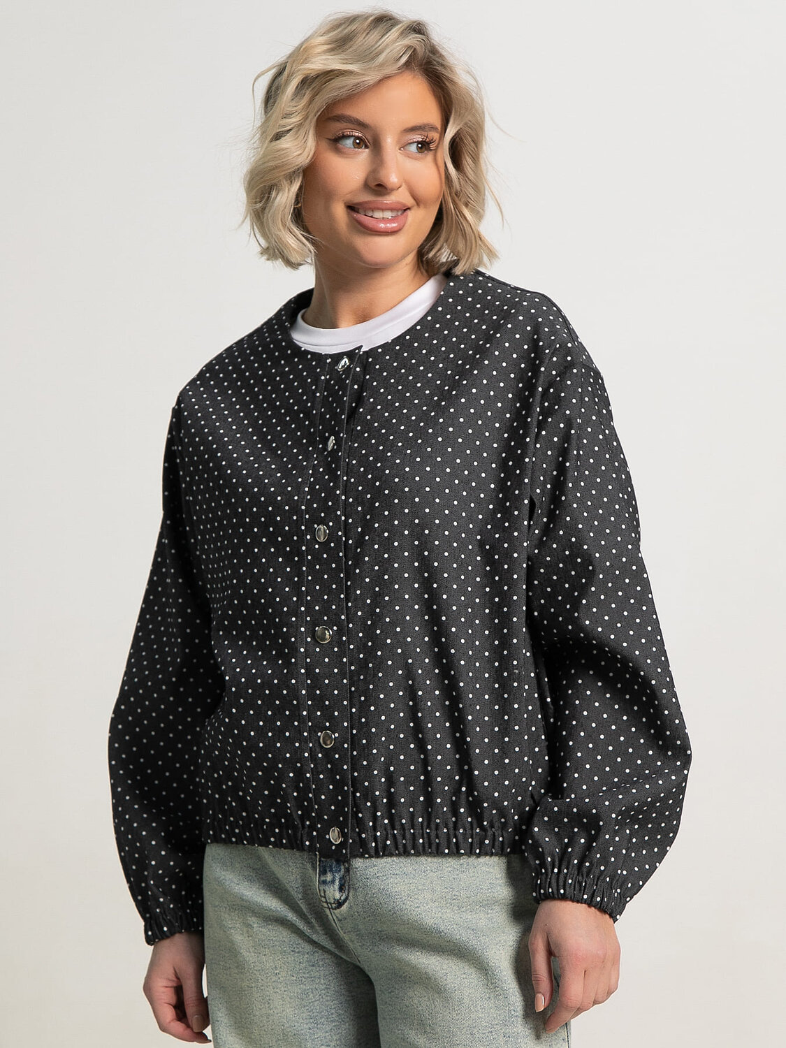 LT Collection Жакет 594103 П15631-7М Серый