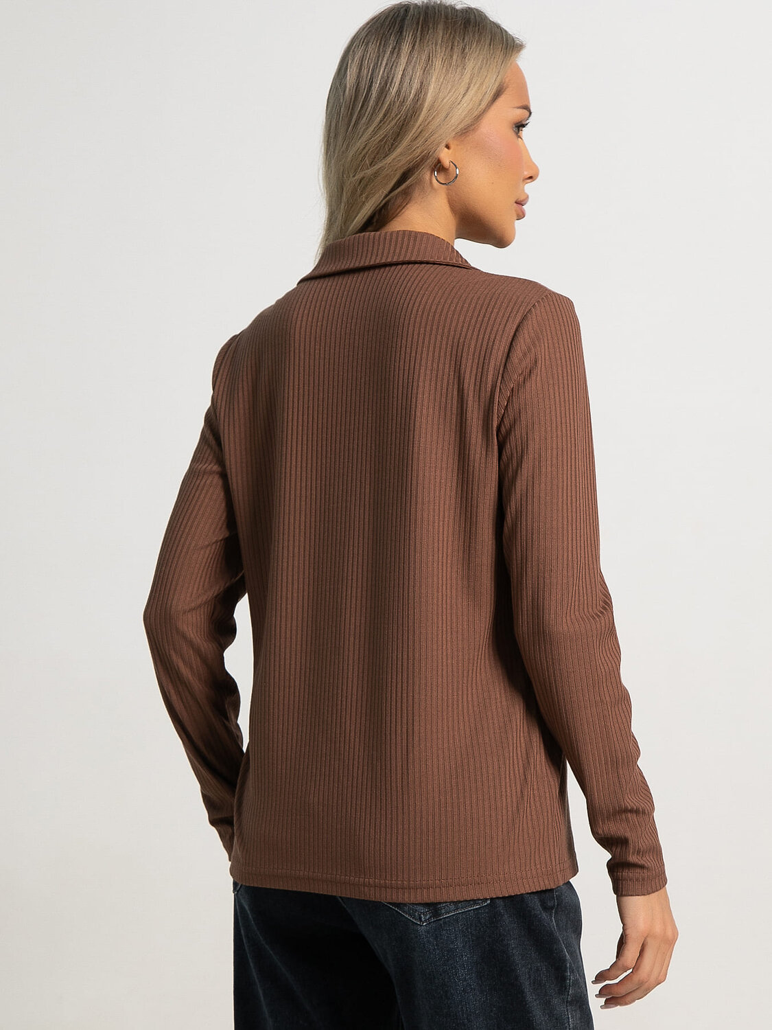 LT Collection Лонгслив 594104 Б15618-6М Коричневый