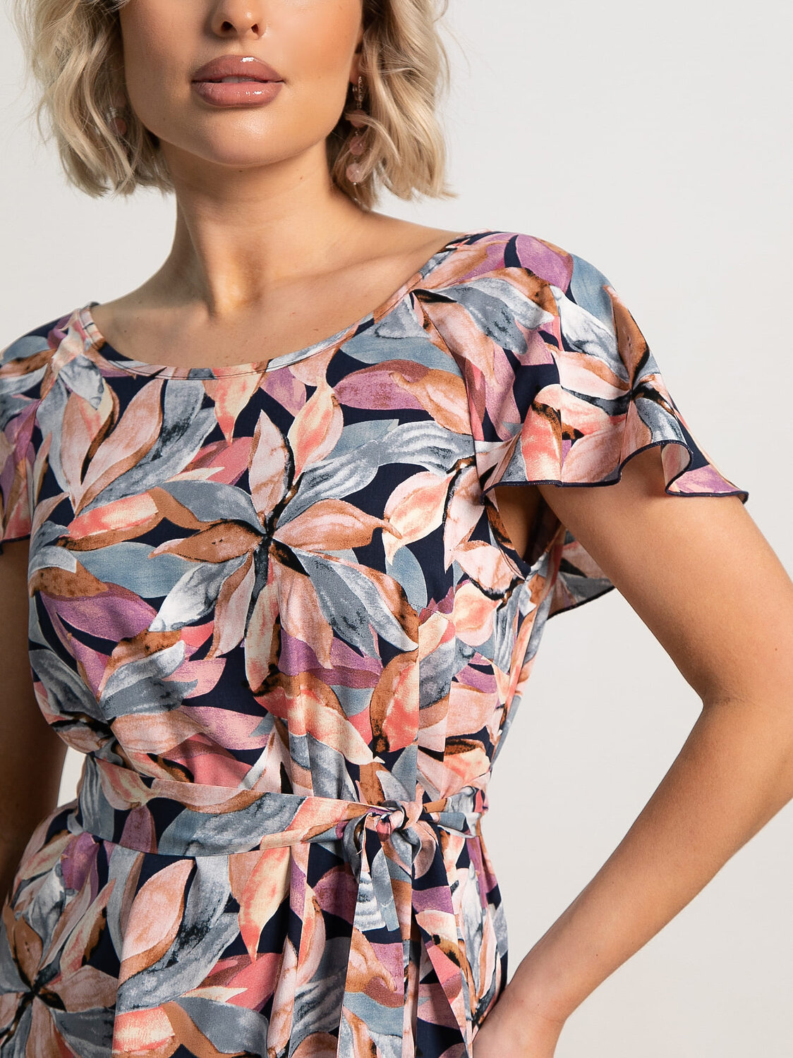 LT Collection Платье 594108 П15612-16М Синий