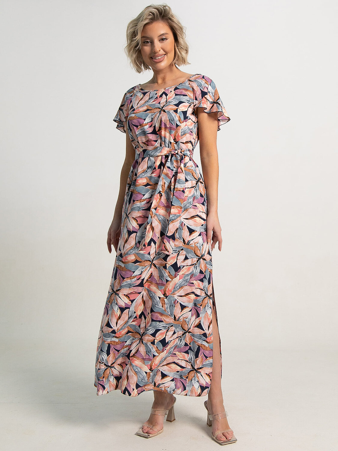 LT Collection Платье 594108 П15612-16М Синий