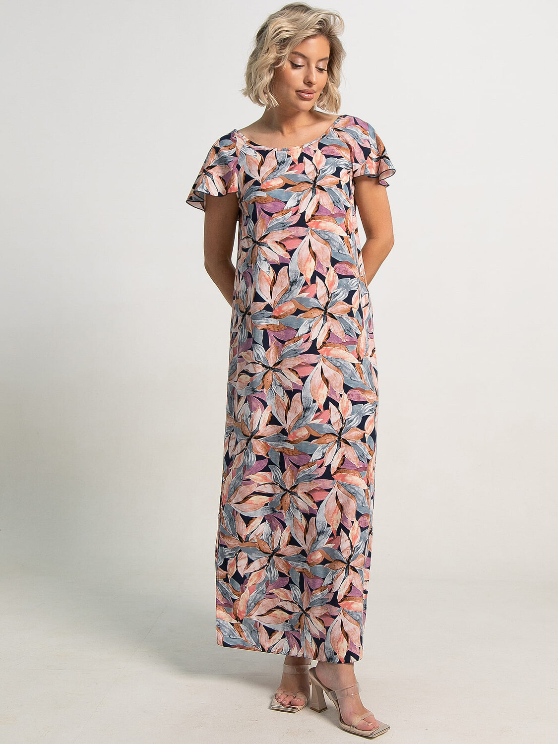 LT Collection Платье 594108 П15612-16М Синий