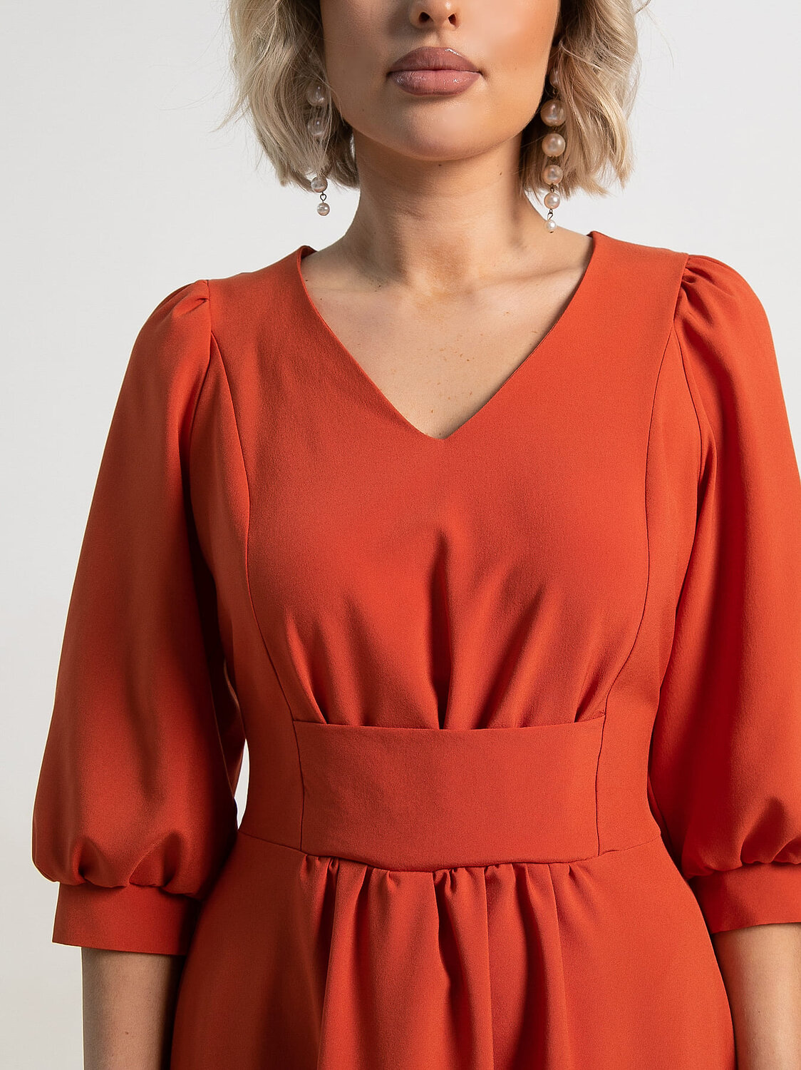 LT Collection Платье 594110 П15624-18М Оранжевый