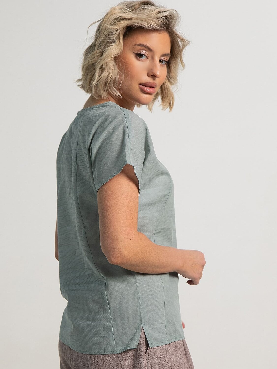 LT Collection Блуза 594118 Б15642-30М Мятный