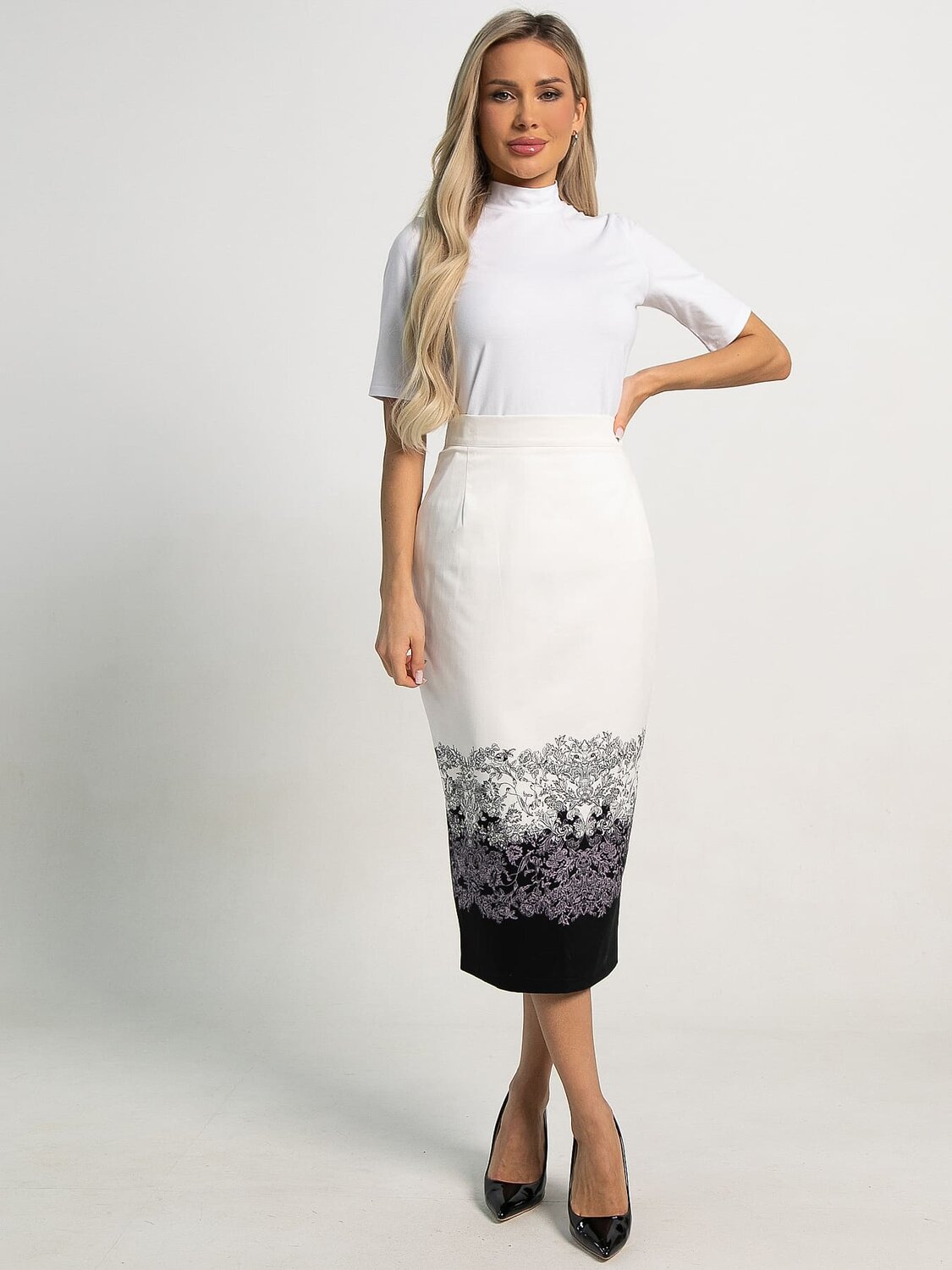 LT Collection Юбка 594120 Ю15644-10М Белый